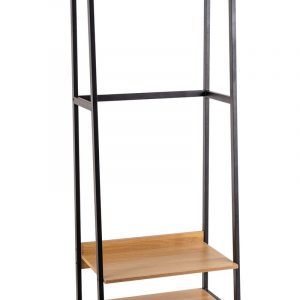 Стелаж SOL C дуб/чорний